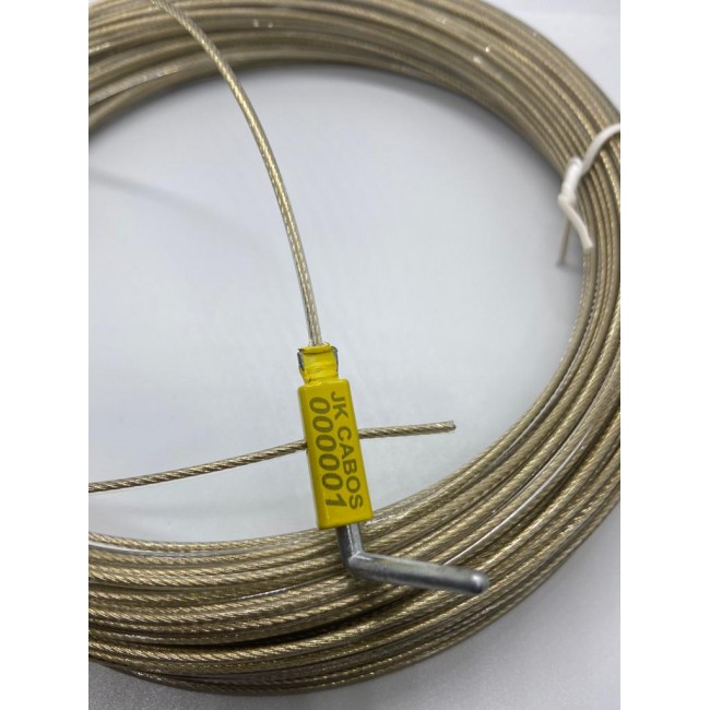 Lacre manivela descartável 40 m