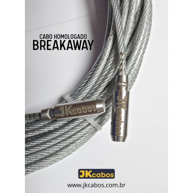 Cabo homologado Breakaway 3mm 