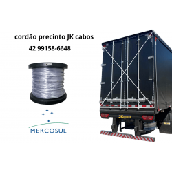 Cabo Precinto cargas Mercosul 5 mm
