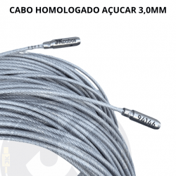 Cabo homologado 3mm 